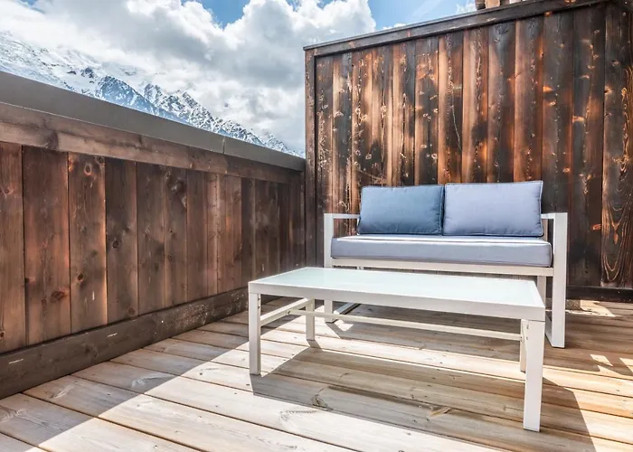 Apt. Grand Paradis B14 - Modern With Mont Blanc View Apartman Chamonix